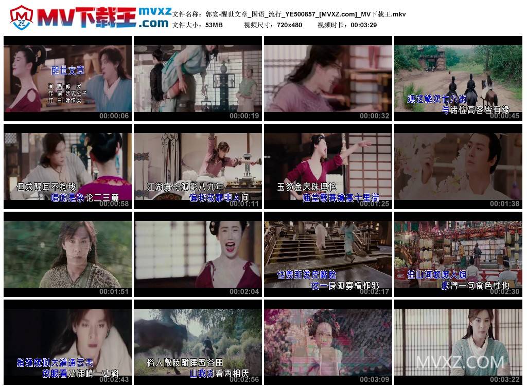 郭宴-醒世文章_国语_流行_YE500857